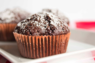 Vegan chocolat muffins