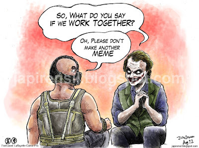 dark knight meme joker vs bane