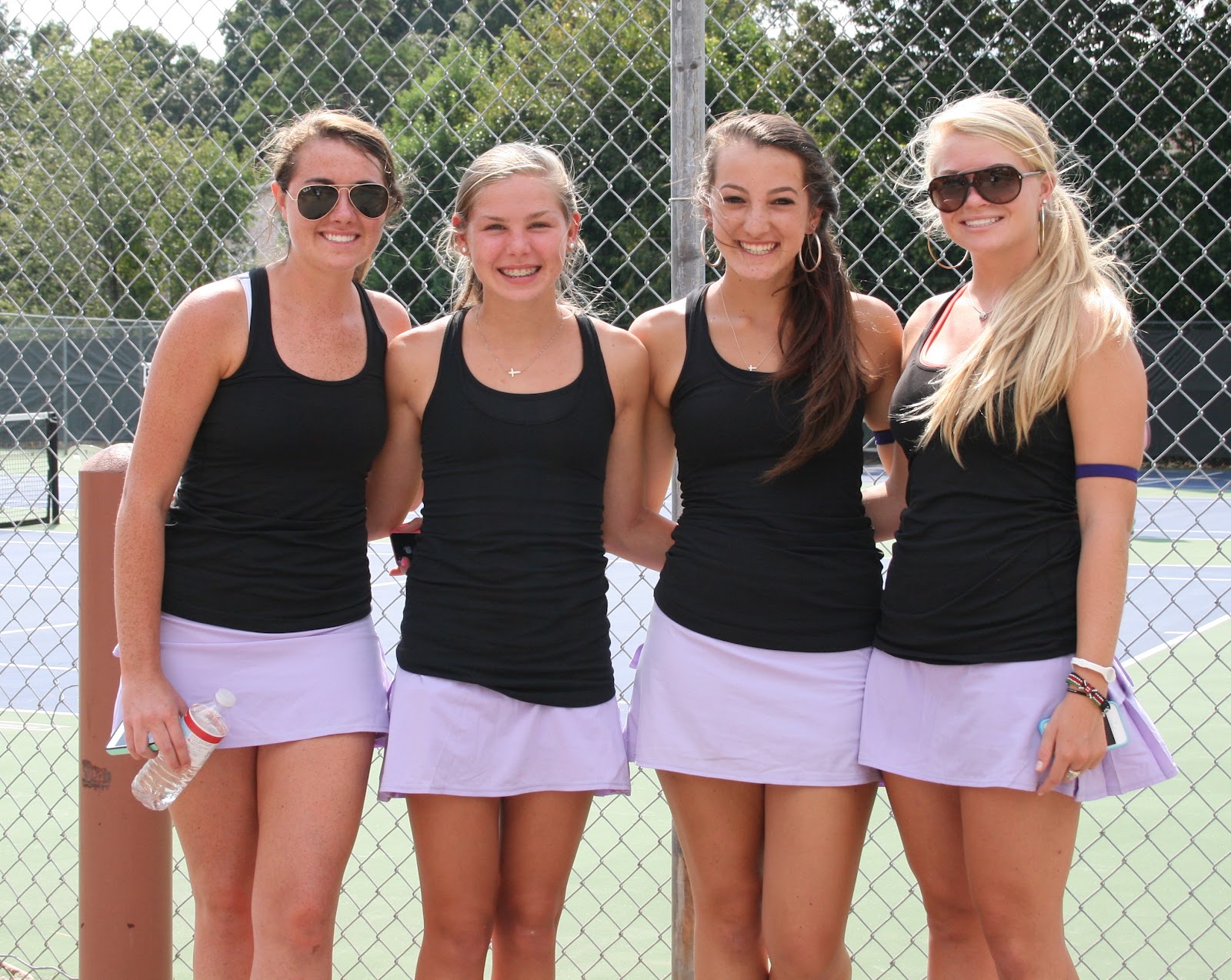Broughton beat Enloe in a competitive conference match this afternoon.