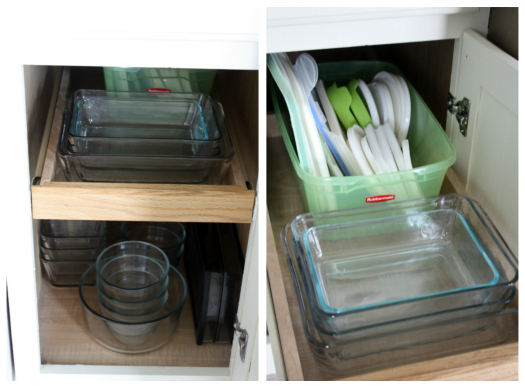 My Super Simple Tupperware Cabinet Organization – Love & Renovations