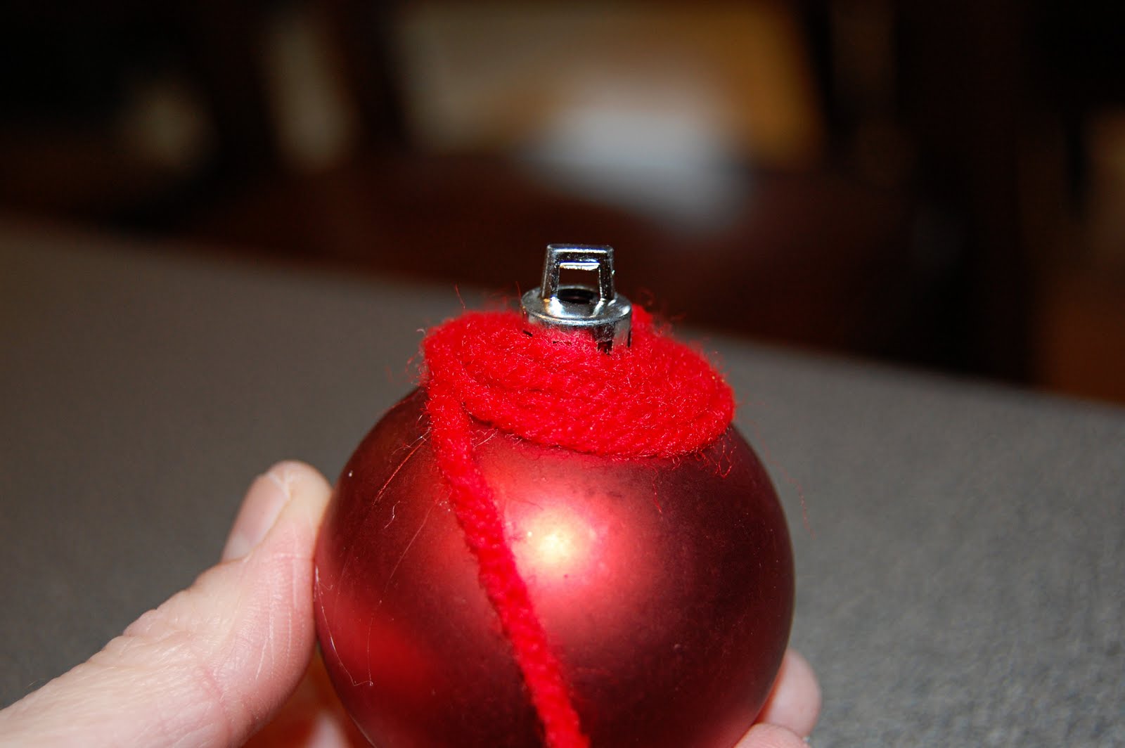 Yarn Ornaments Sew Woodsy