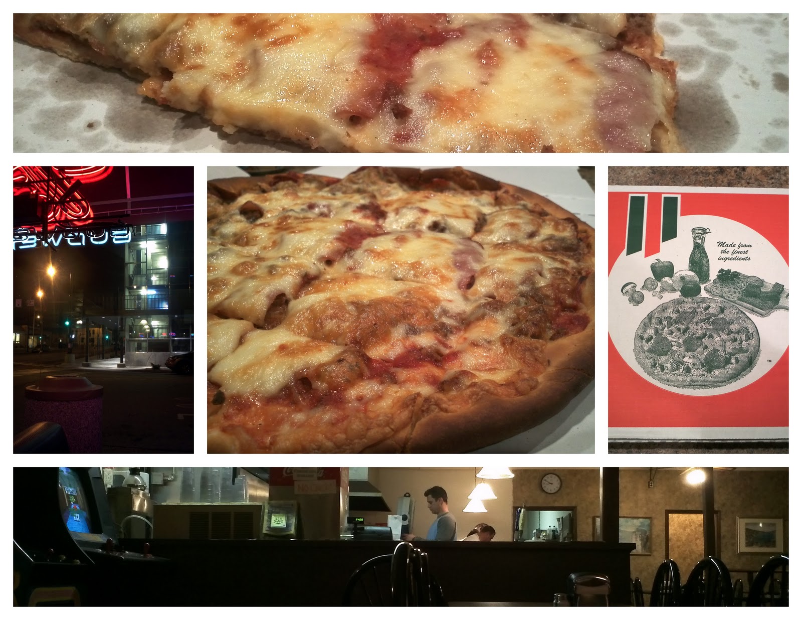 The Pizza Files Tony's Pizza Palace, Columbia, MO. January 2012.