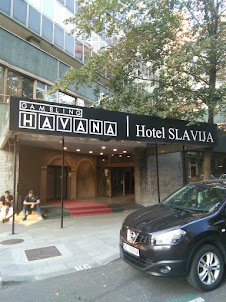 "Hotel Slavija", my hotel in Belgrade.