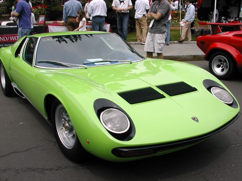 The Miura started life as a moonlight side project of Lamborghini engineers