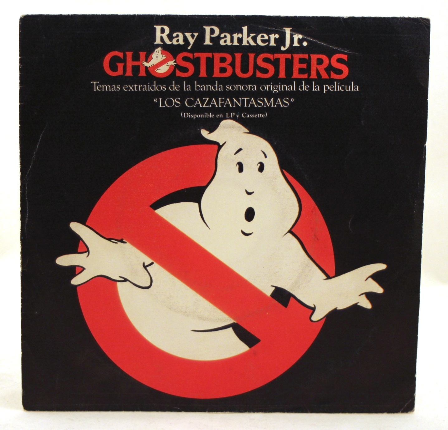 1984 Arista 7" GHOSTBUSTERS MAIN THEME (RAY PARKER JR.) 45 rpm SPANISH