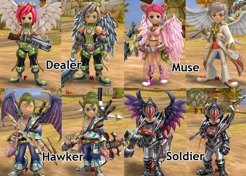 rose online job rose online