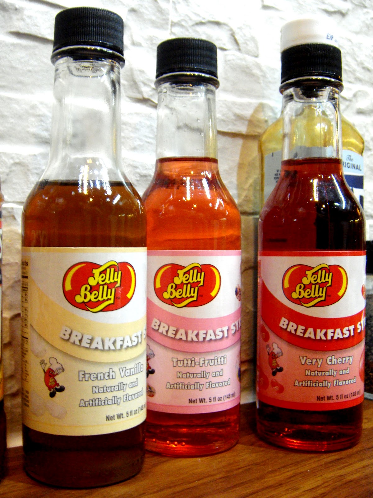 Supersupergirl's Food Reviews Jelly Belly Breakfast syrup