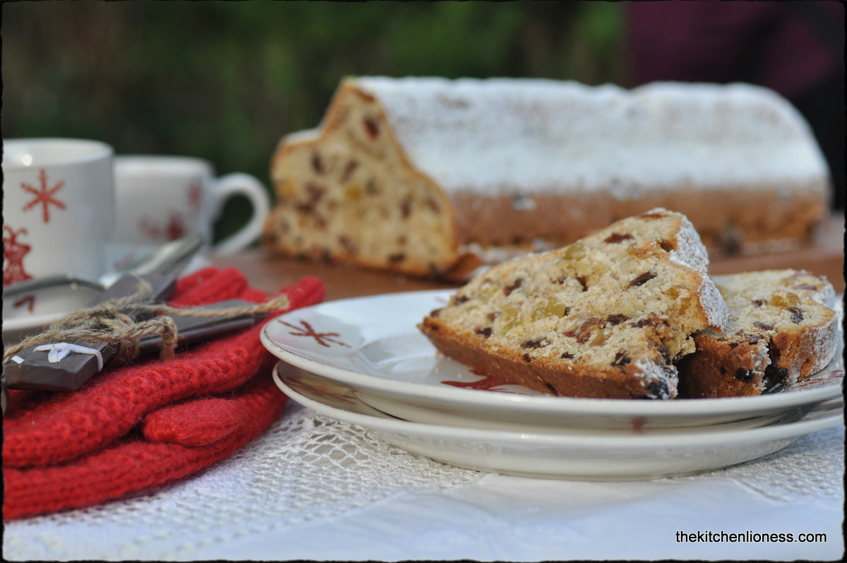 the kitchen lioness christmas stollen weihnachtsstollen