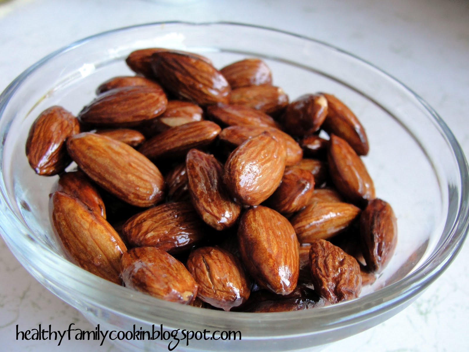 Healthy Family Cookin' How to Roast Raw Whole or Slivered Almonds in