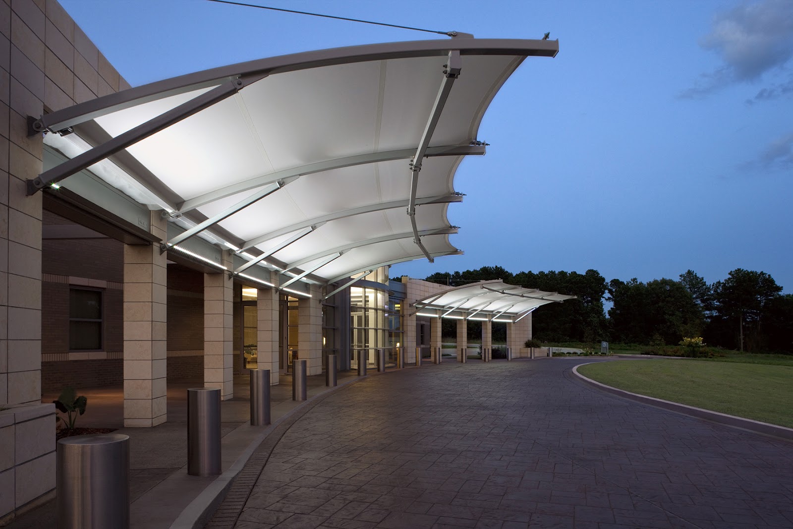 PVC HDPE Shade Structure