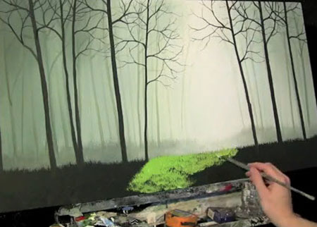 Surreal Painting The Forest