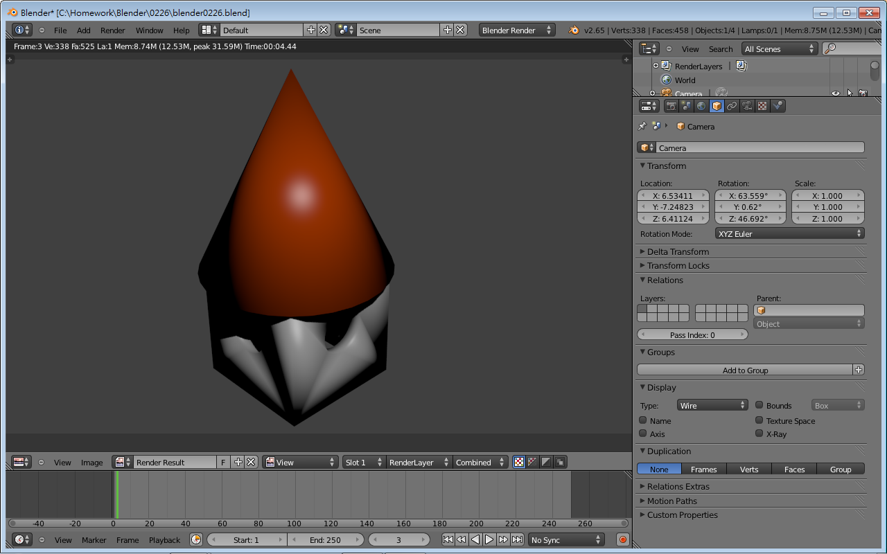 Blender ideas 3d picture
