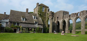 The Priory Hotel and the remains of the nave