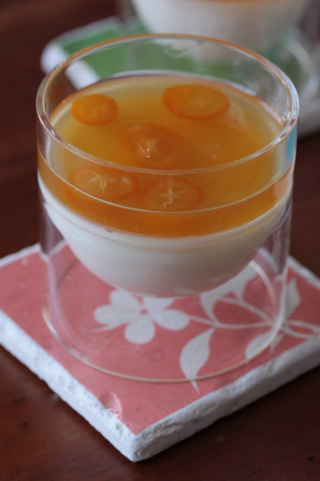 From the Kitchen of Olivia: Vanilla Panna Cotta with Kumquat Gelée