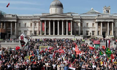 Activists hold May Day Parade
