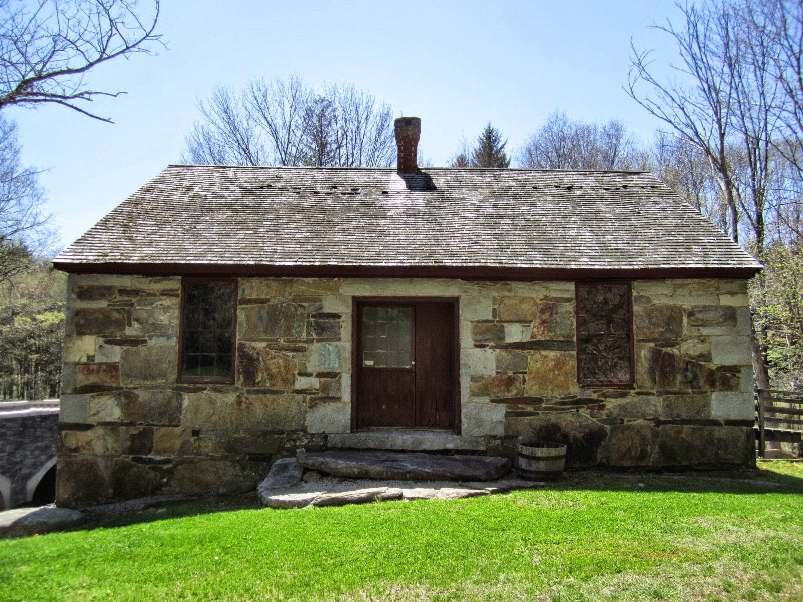 The Size of Connecticut Gurleyville Grist Mill
