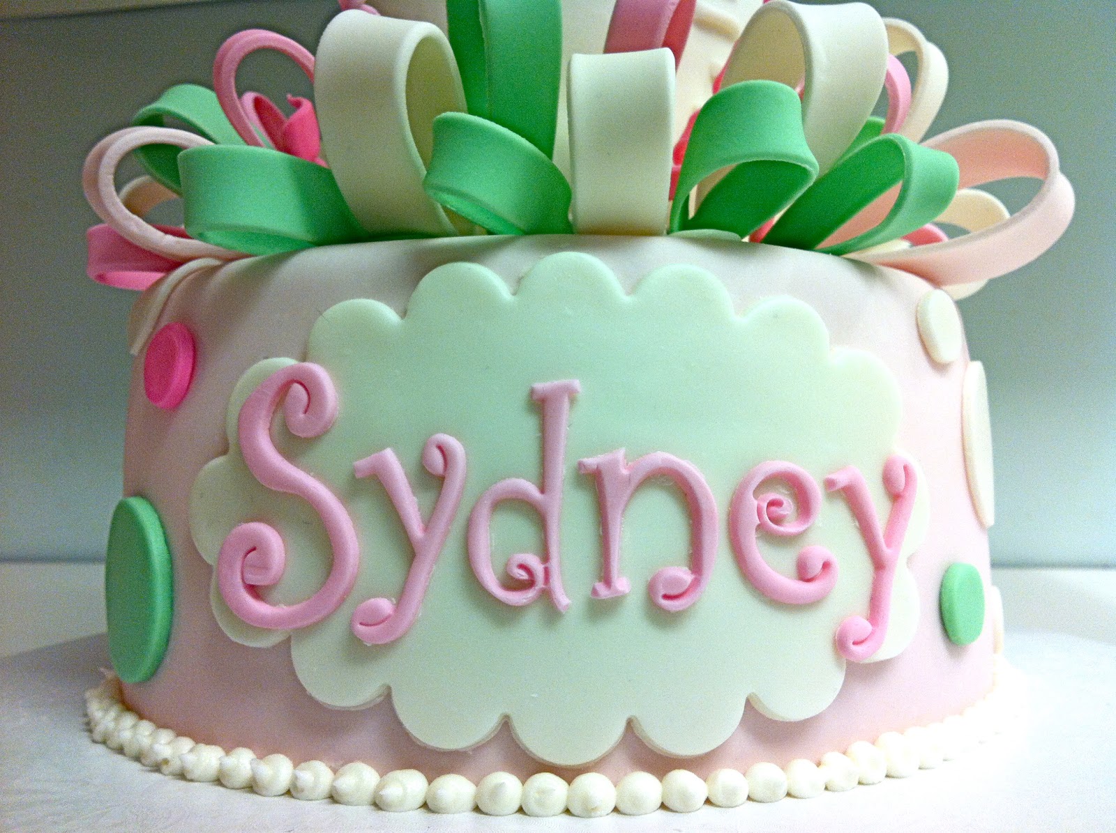 MegMade Cakes: Baby Shower Cake for Sydney