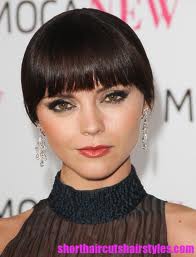 Hair Style Pk 2012 Short Haircuts With Blunt Bangs