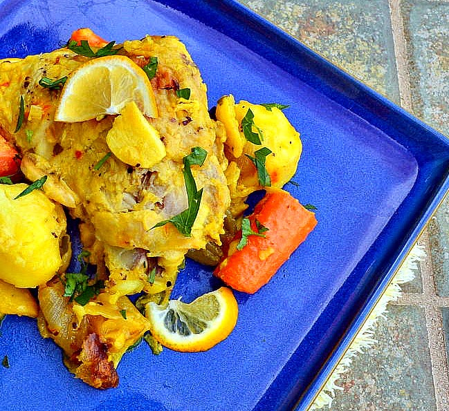 This is How I Cook Saffron Chicken and What a Sick Person Eats