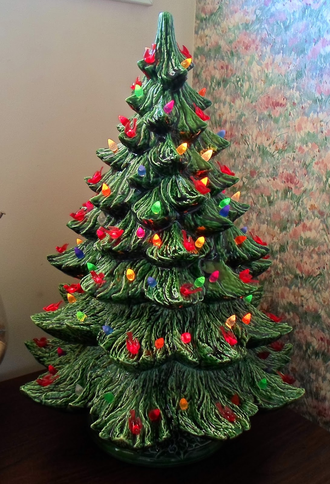 Happier Than A Pig In Mud Found A Ceramic Christmas Tree just perfect!