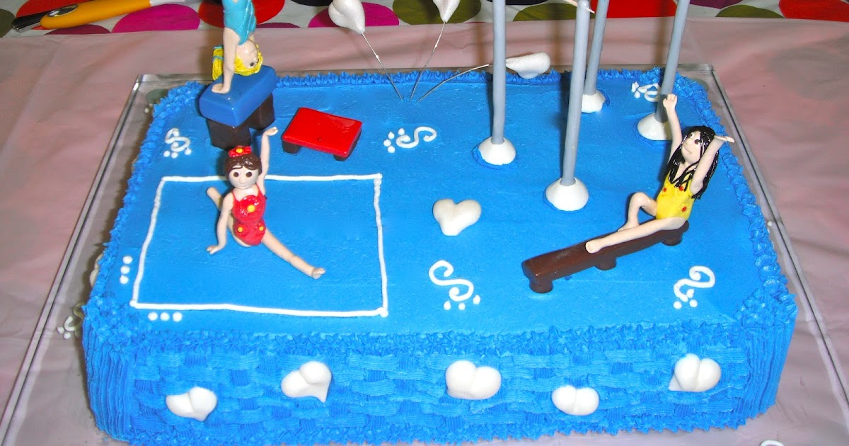 P-ART-Y: How to make a Gymnastics Cake