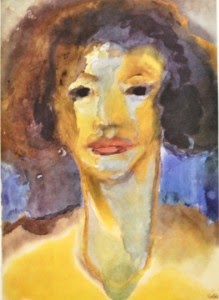 watercolor by Emil Nolde watercolor by Emil Nolde