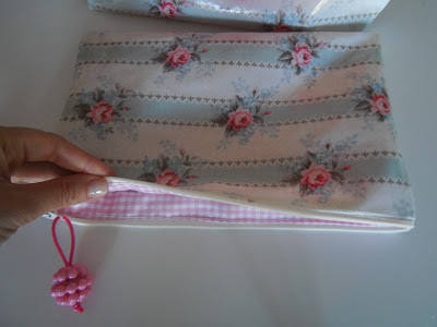 Bolsa em tecido plastificado