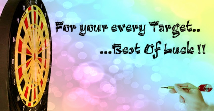 best of luck for your every target and challanges best of luck for your every target and challanges