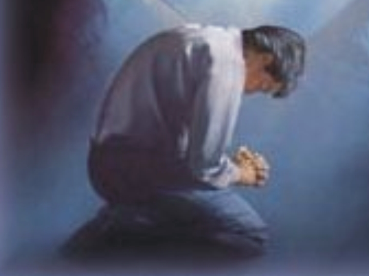 praying knees