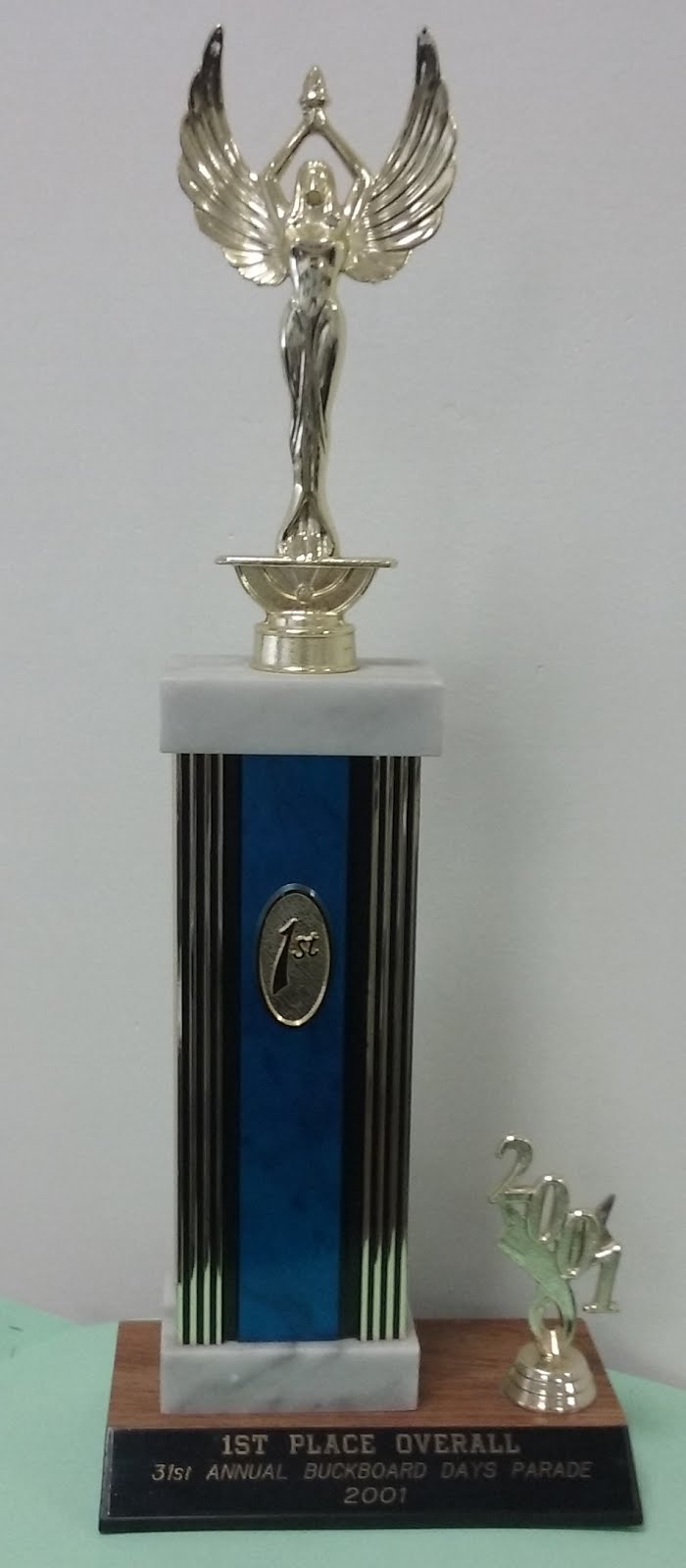 Our Buckboard Days 2001 Trophy