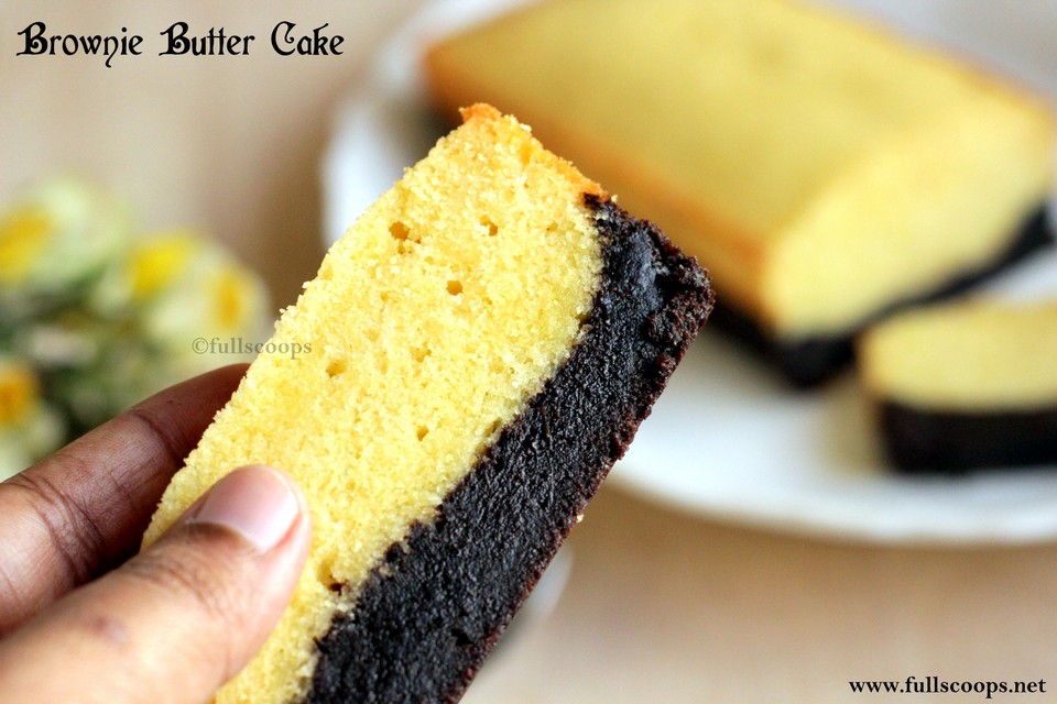 Brownie Butter Cake Full Scoops A food blog with easy,simple