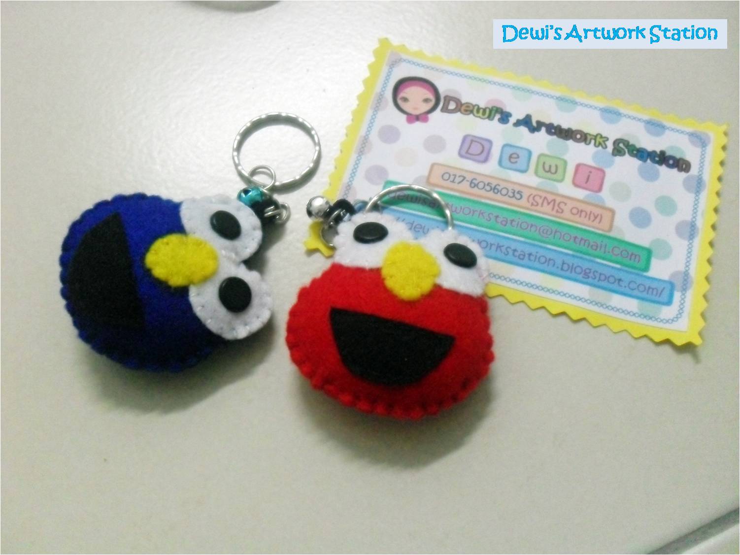 elmo keychain