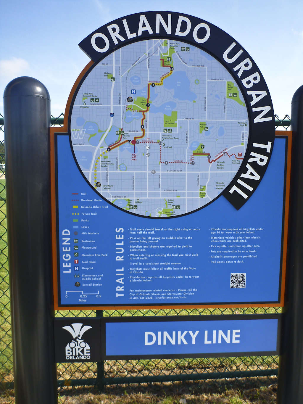Orlando Urban Trail Map Old Florida: Biking The Orlando Urban Trail