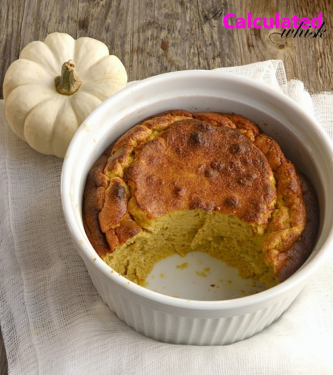 Pumpkin & Pecorino Soufflé (Glutenfree) A Calculated Whisk