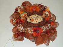 deco mesh wreaths and gifts