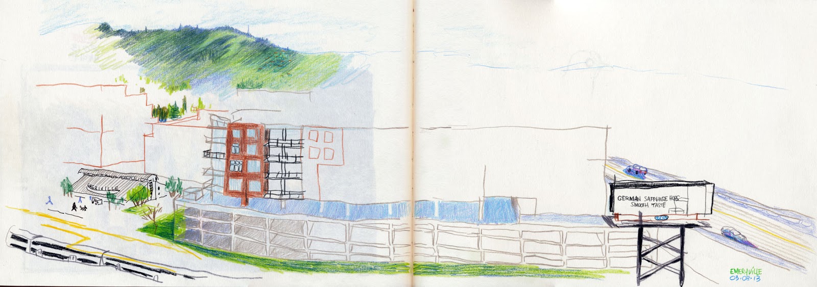 Emeryville. Urban Sketchers