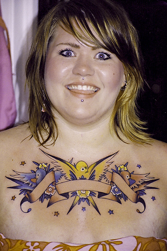 women chest tattoos chest tattoo ideas