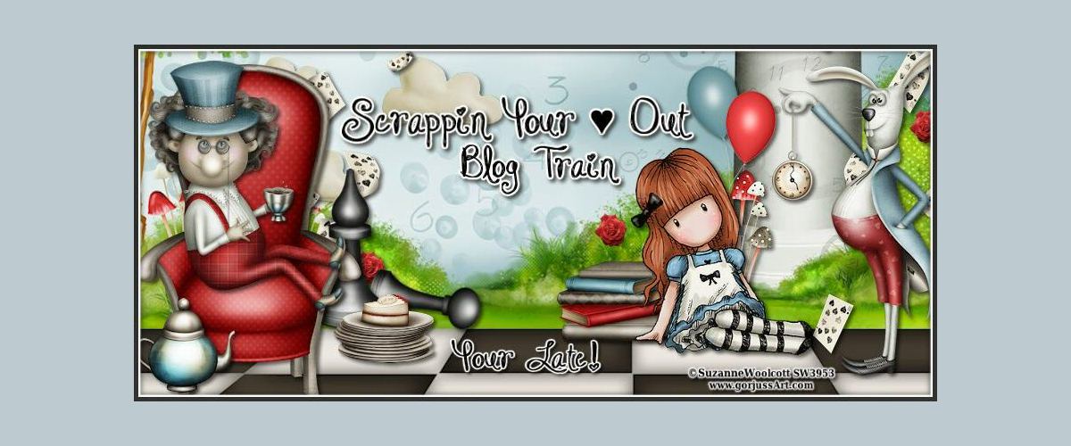 Scrappin' Your ♥ Out Blog Train