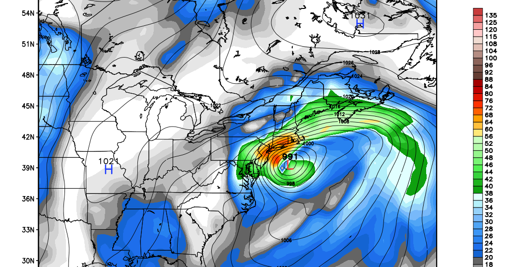 The Original Weather Blog Update on Northeastern Storm for Tomorrow