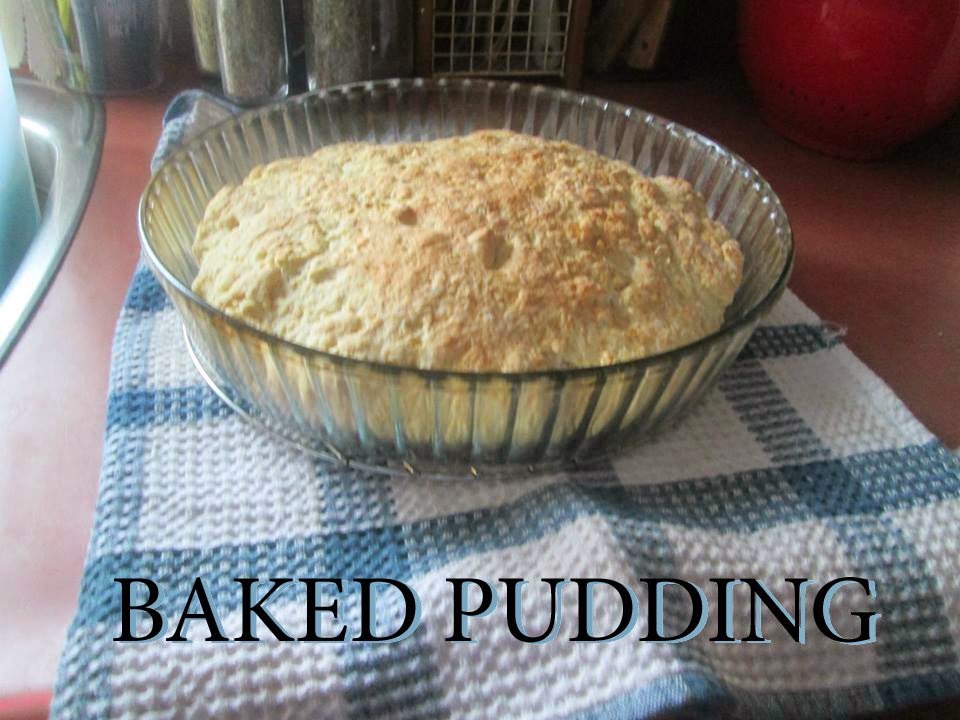 Recipe Rebels BAKED PUDDING