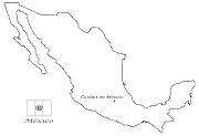 INDEPENDENCIA DE MÉXICO16 de SeptiembreColorearImprimir y Recortar (mapa mexico)