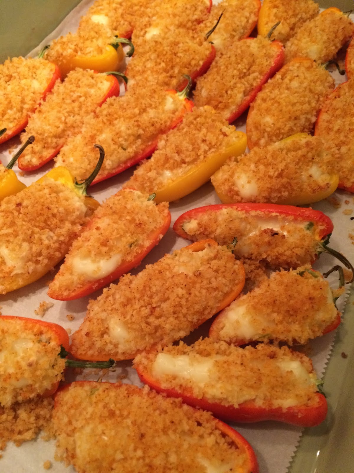 Mennonite Girls Can Cook Mini Peppers with Cheese Filling
