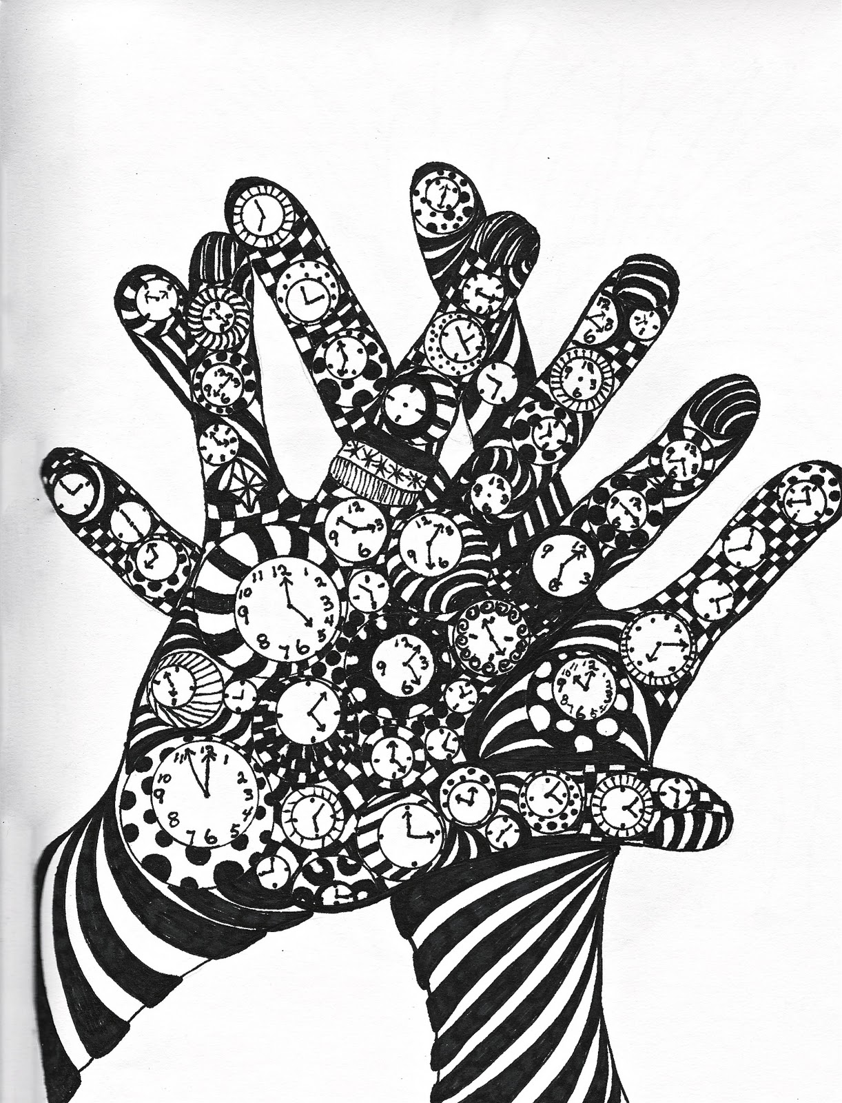 Sharpie Collage