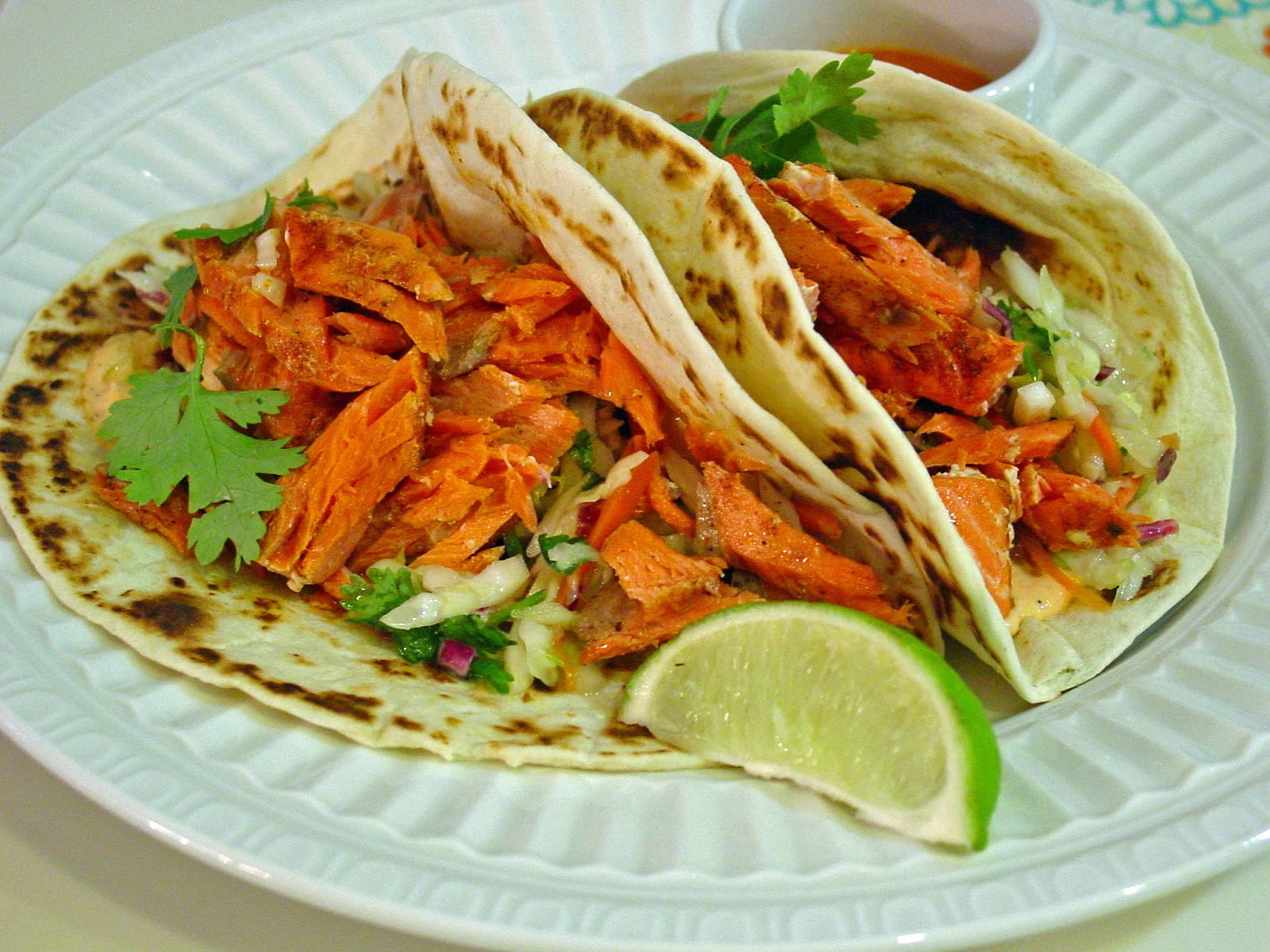Soup Spice Everything Nice Piri Piri Salmon Tacos
