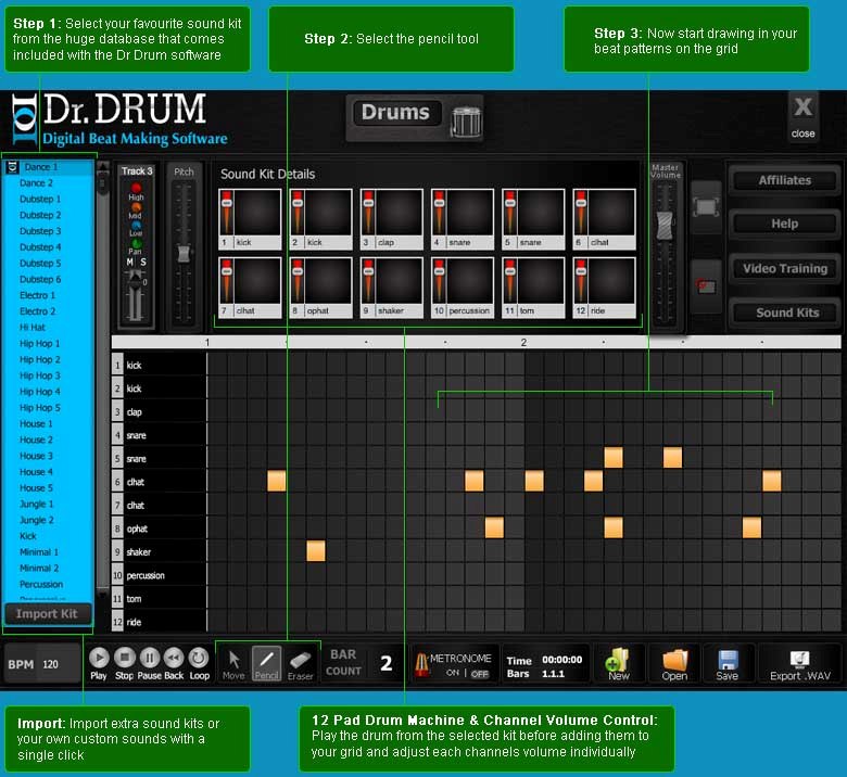 Everything Else Dr. Drum Digital Beat Making Software