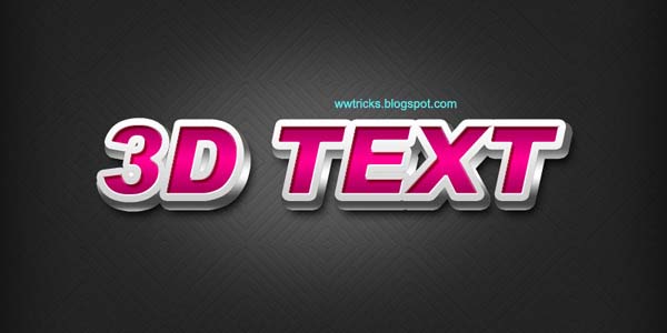 3d font generator online