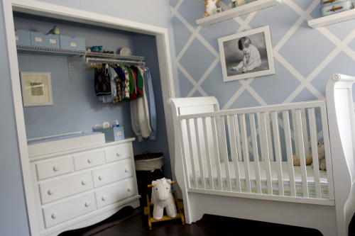 changing table in closet