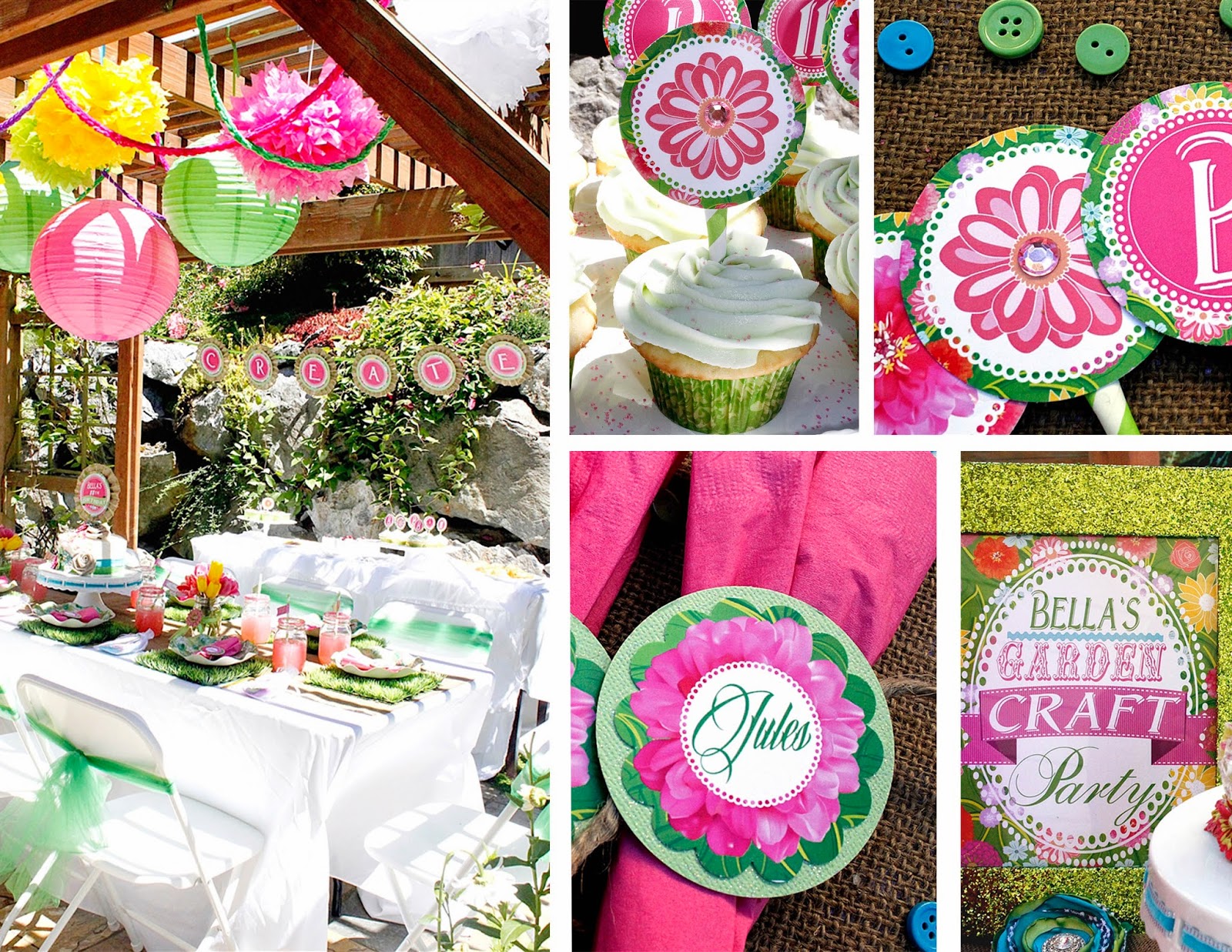 A Lovely Design Garden Craft Party!