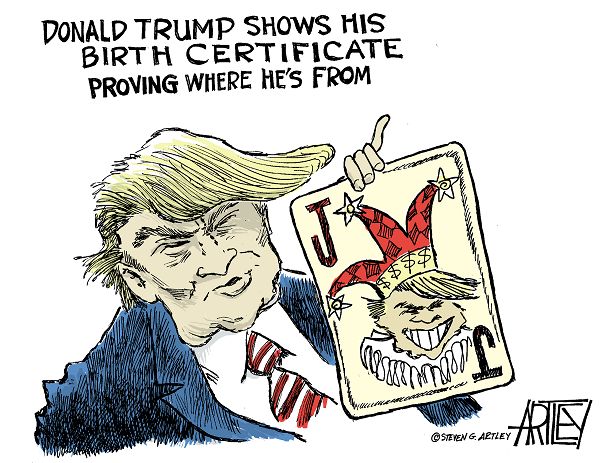 donald trump for president cartoon. Donald Trump isn#39;t the only