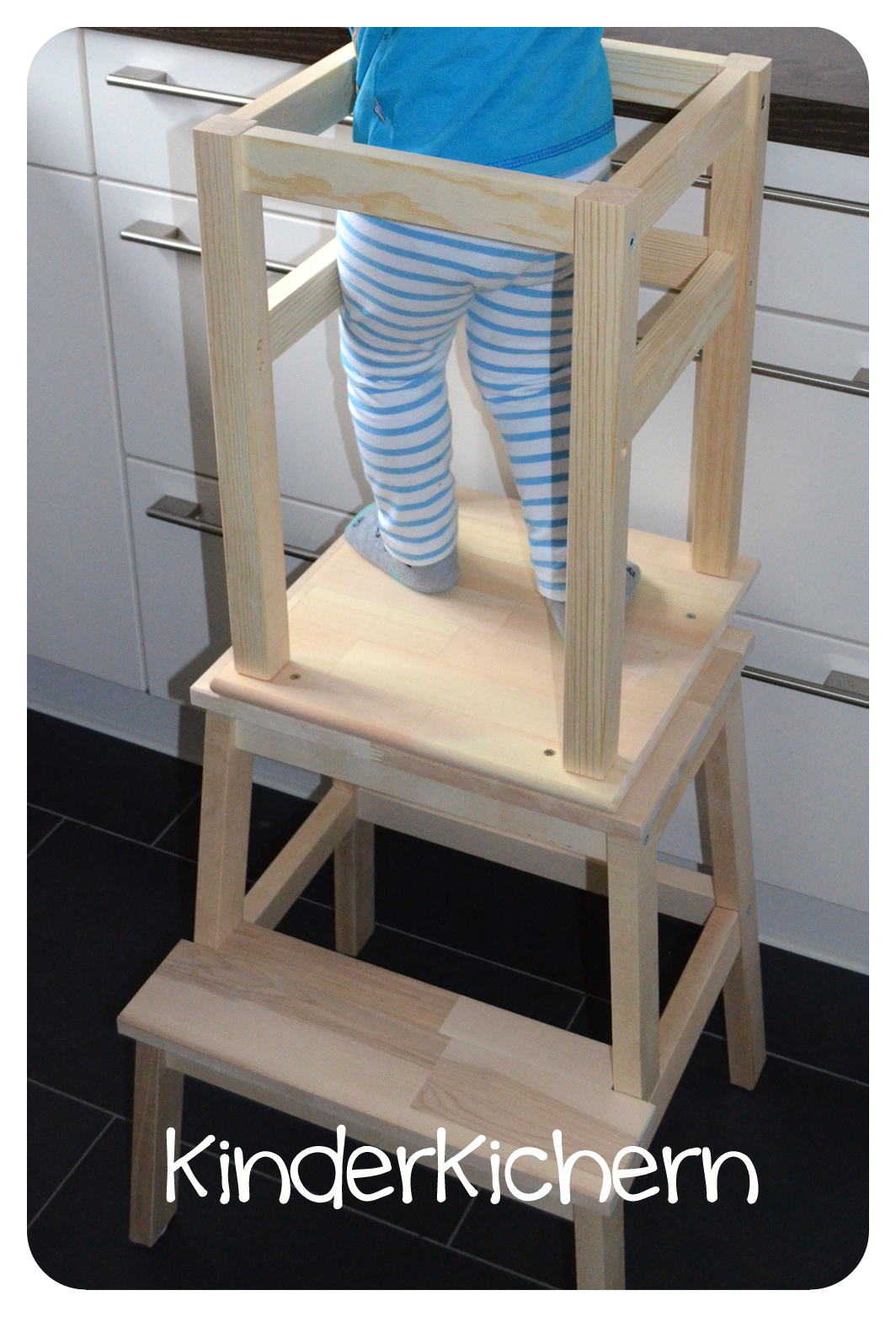 Kinderkichern: anleitung für einen learning tower